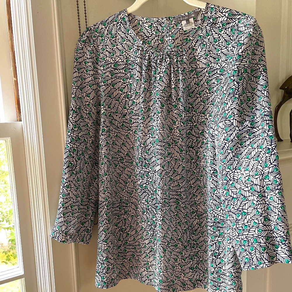 Delicate floral blouse
